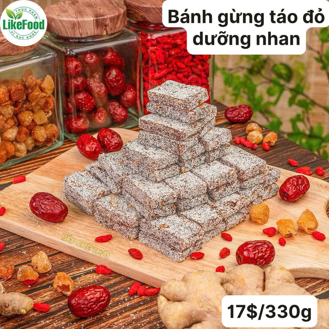 Bánh Gừng Táo Đỏ Đường Nhân