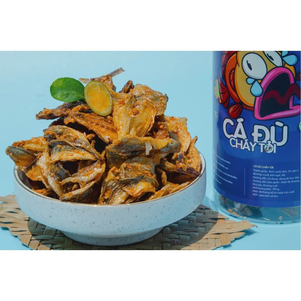 Cá Đù Chiên Tỏi Giòn