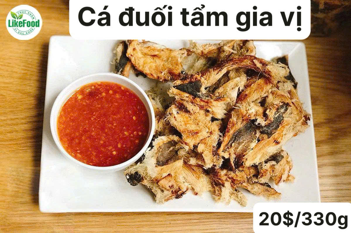 Cá Đuối Tẩm Ăn Liền