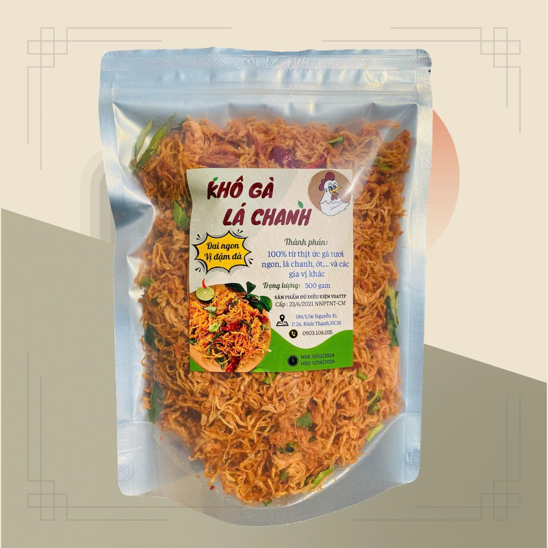 Khô Gà 500g