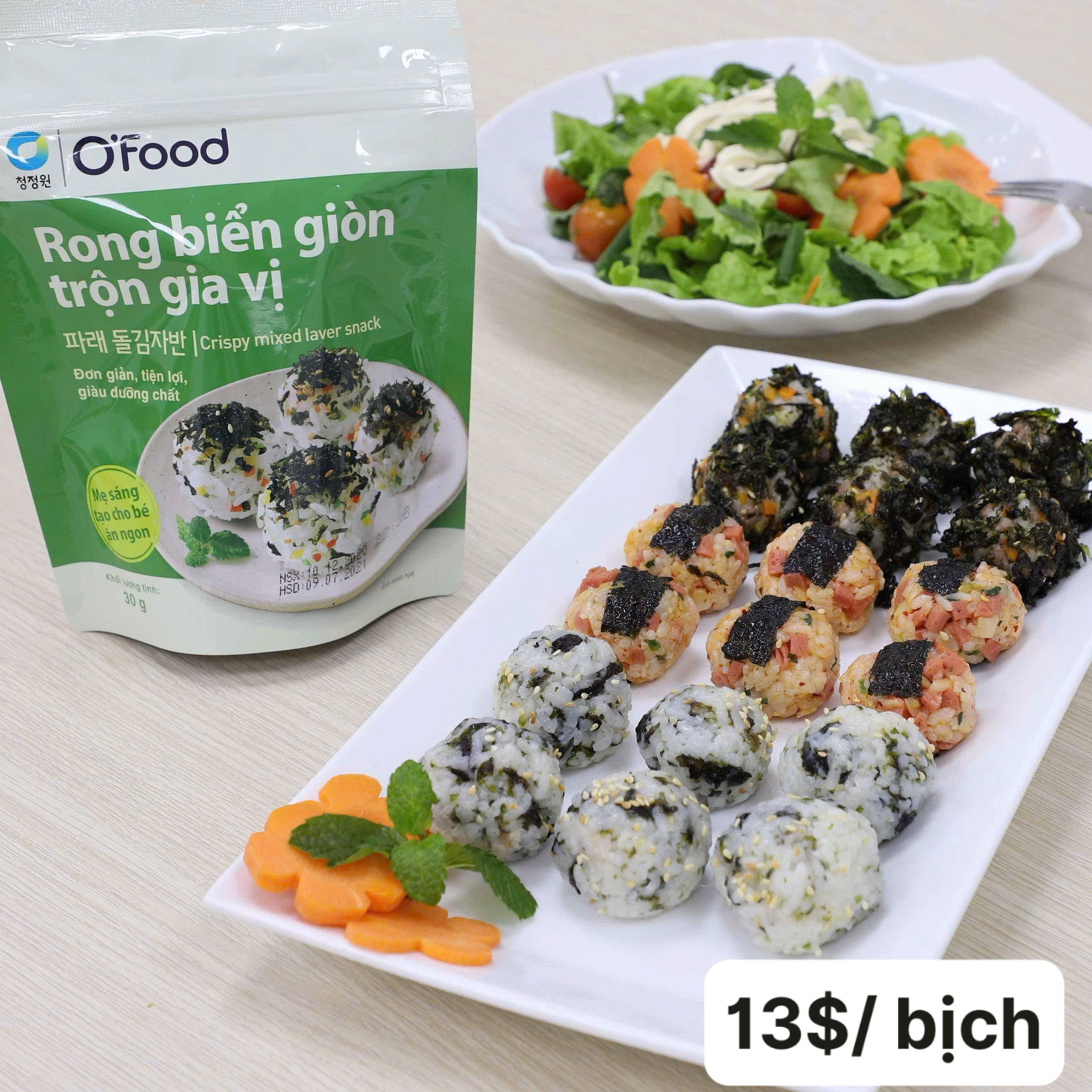 Rong Biển Tẩm Gia Vị Ăn Liền