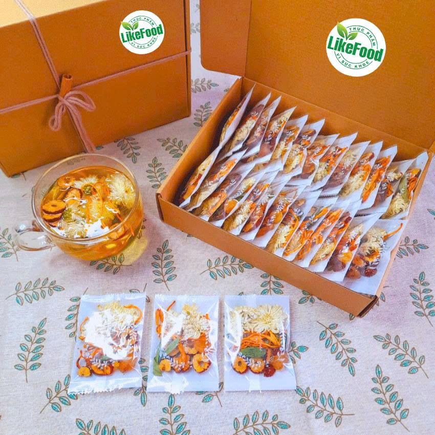 Trà Đông Trùng Ngũ Vị